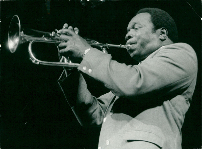 Thad Jones in the concert hall - Vintage Photograph