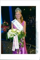 The winner in Miss Sweden 2000, Valerie Aflalo Miss MalmÃ¶ - Vintage Photograph