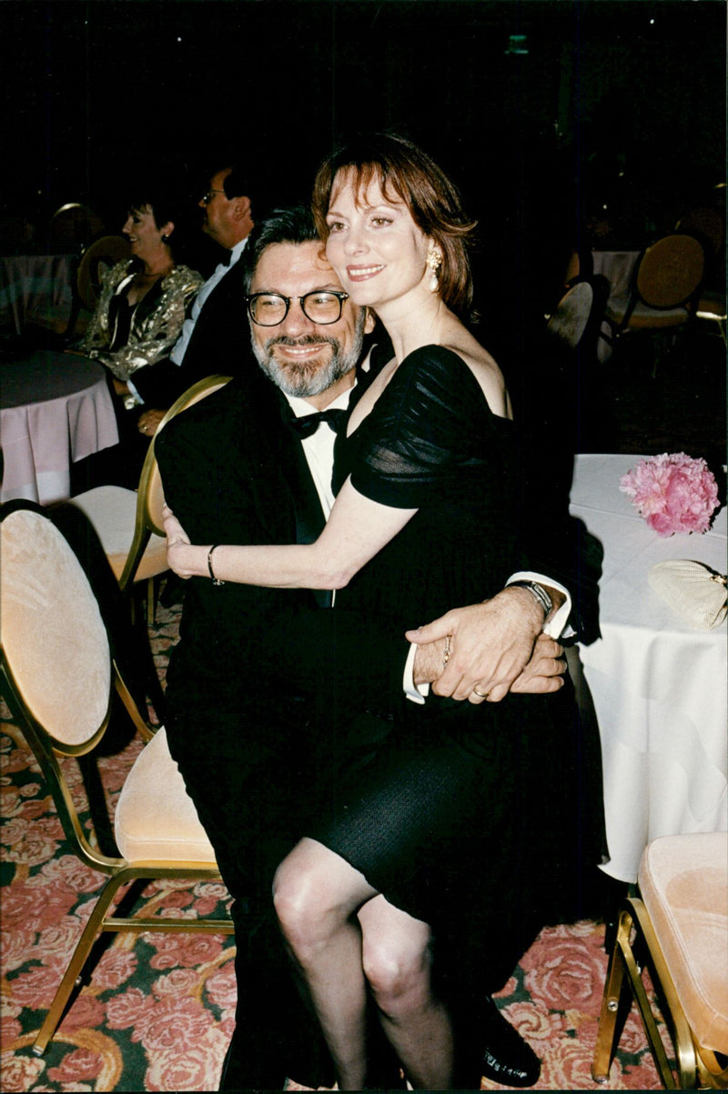 Lesley Ann Warren with husband Ronald Taft at the Beverly Hills Hotel - Vintage Photograph