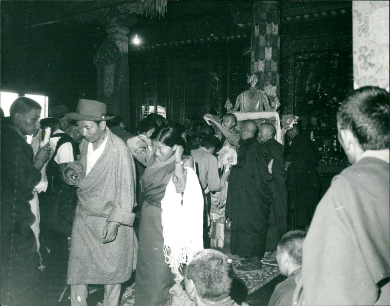 Buddhism - Vintage Photograph