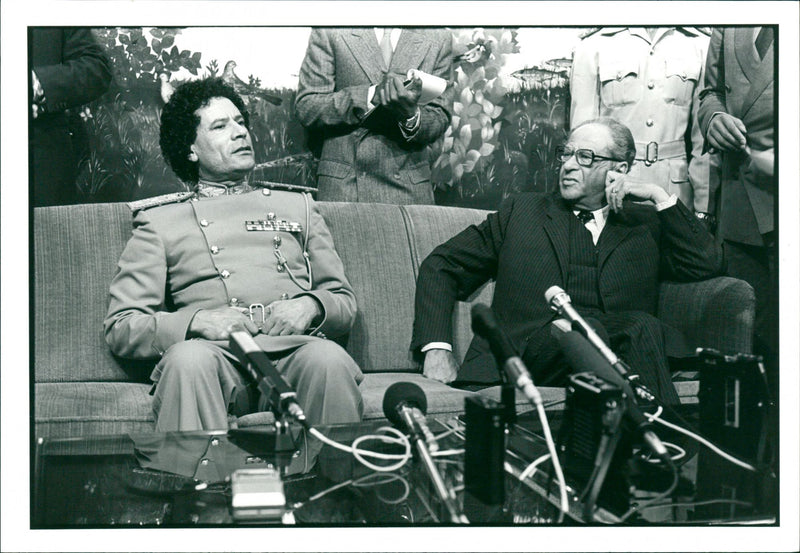 Muammar Gaddafi - Vintage Photograph