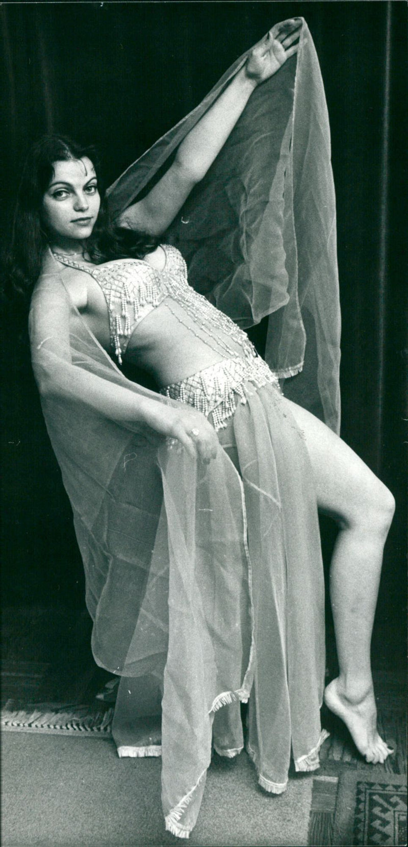 Rozita Auer, Belly Dancer - Vintage Photograph