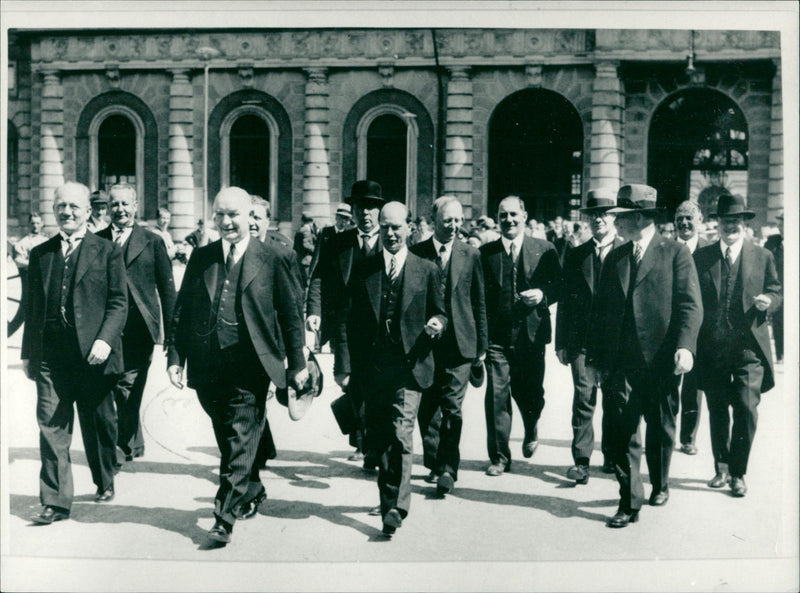 Per Albin Hansson. - Vintage Photograph