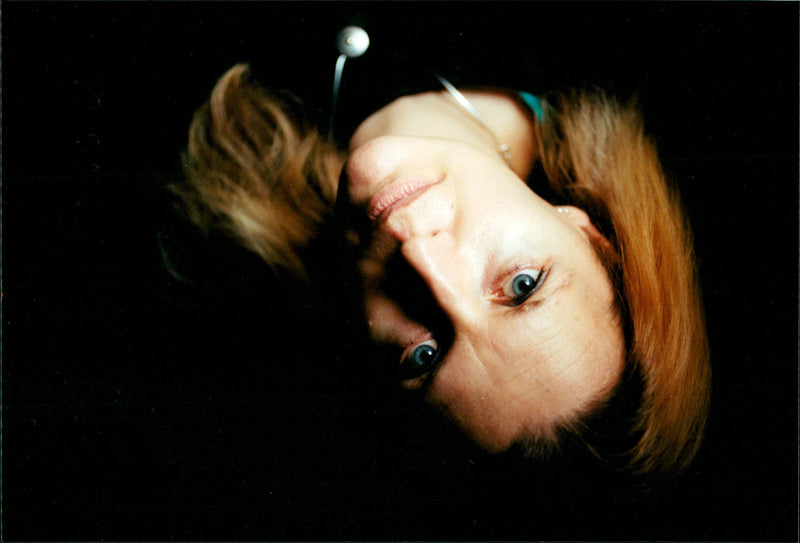 1997 TELEPHONE SWEDEN RESPONSIBLE IMAGE DELIVERY BLFS POET - Vintage Photograph