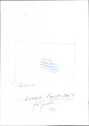 CANDAVOSIT INGRID MONTE BACK TEL POET SWEDEN - Vintage Photograph