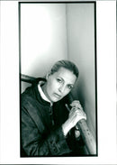 CANDAVOSIT INGRID MONTE BACK TEL POET SWEDEN - Vintage Photograph