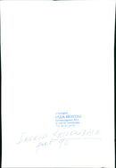 TWOCIS TEL PET MONTAN STOCKHOLM ULLA BELLMANSGAT POET SWEDEN - Vintage Photograph