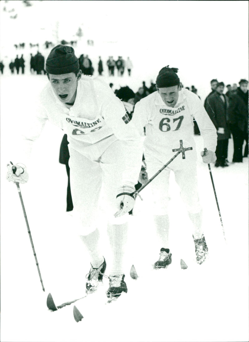 OVOMALALE JUIDE JOND PER SUIDE TRIKSSON BRANUS ERIC COUSE MELCHER RIOBERG - Vintage Photograph