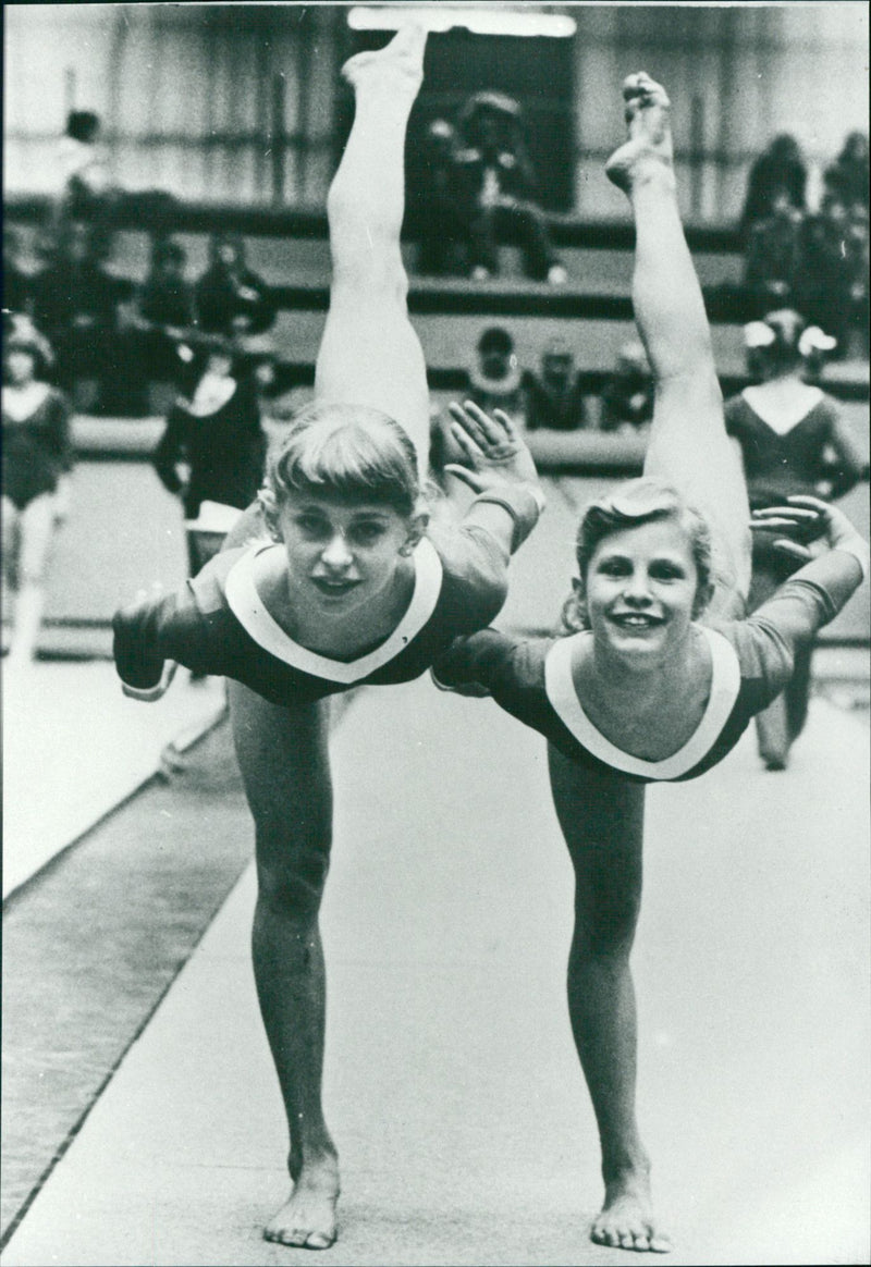Petronella Mannerstrom and Annika Fritzén - Vintage Photograph