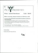 Pernilla Wiberg, Swedish Alpine Ski Team - Vintage Photograph