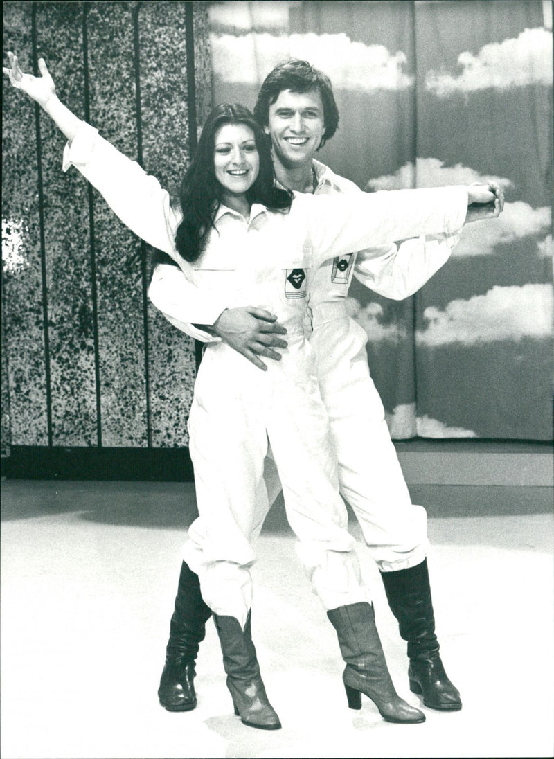 Diana Nunez and Bruno Winzell - Vintage Photograph