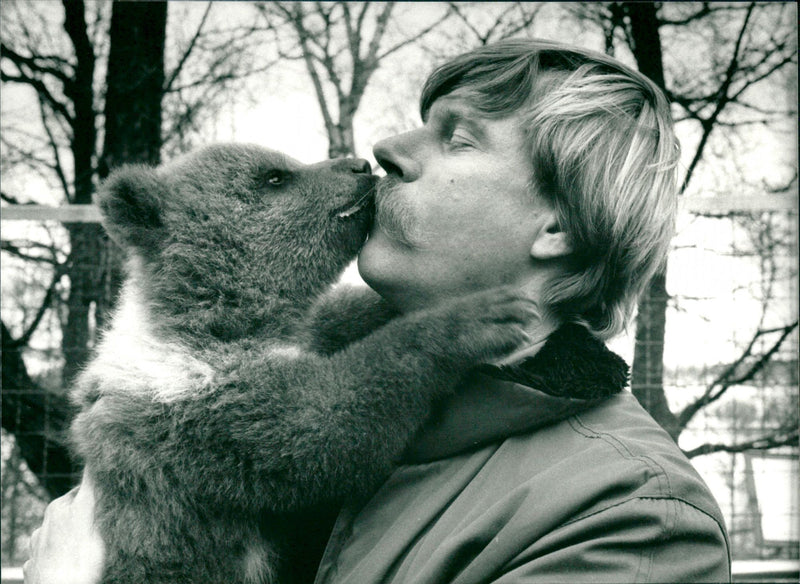 Skansen Bear - Vintage Photograph