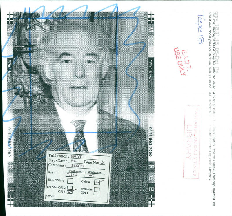 WHITE BLACK NOBEL PRIZE POET - Vintage Photograph