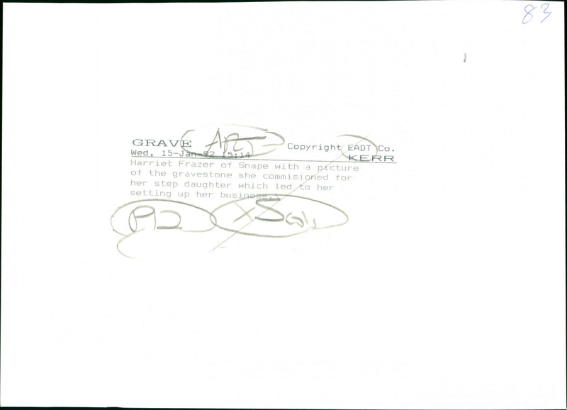 1959 KERR DAUGHTER WRITER - Vintage Photograph