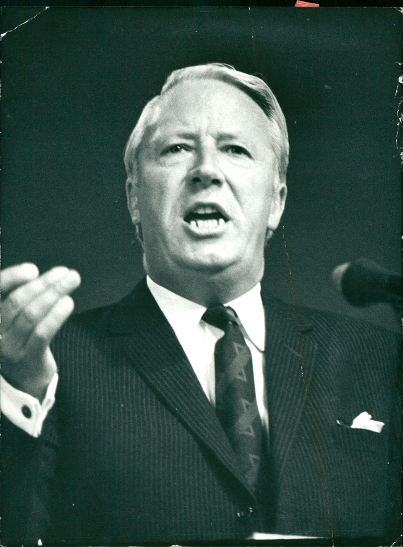 Edward Heath - Vintage Photograph