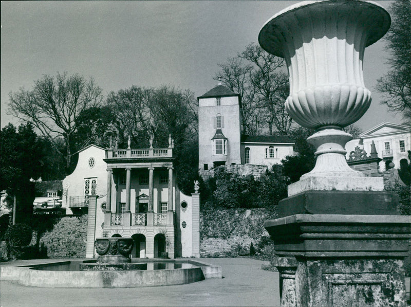 Portmeirion. - Vintage Photograph