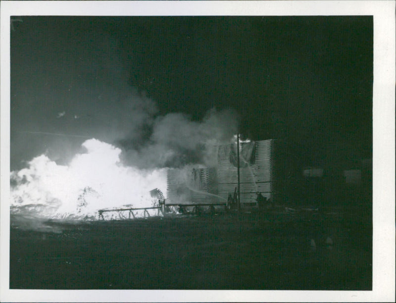 Accidents . Fires . Criminal Case. - Vintage Photograph