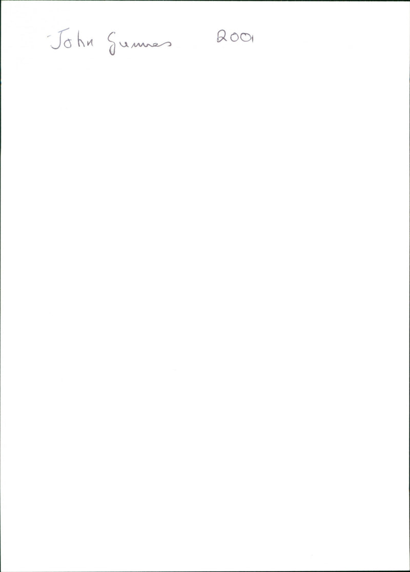 John Gummer - Vintage Photograph