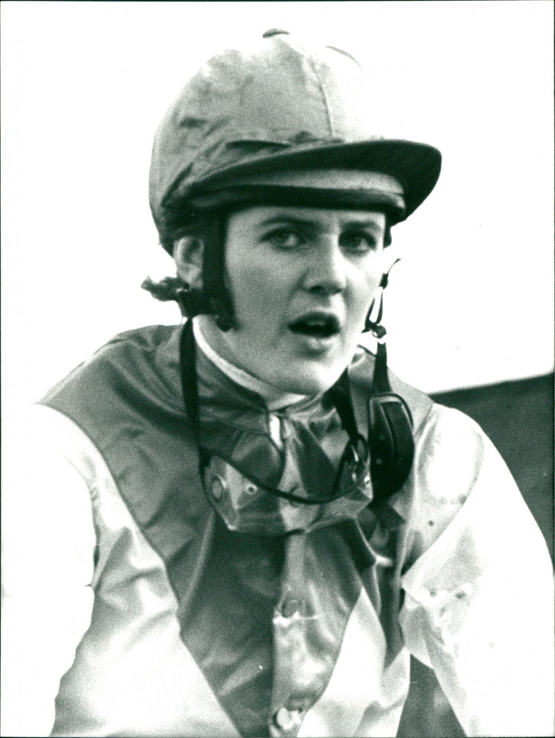 Charlotte Brew, Horse racing jockey - Vintage Photograph