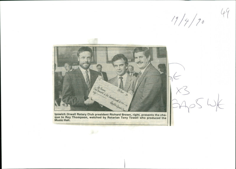 MAW PRESIDENT MUSIC - Vintage Photograph