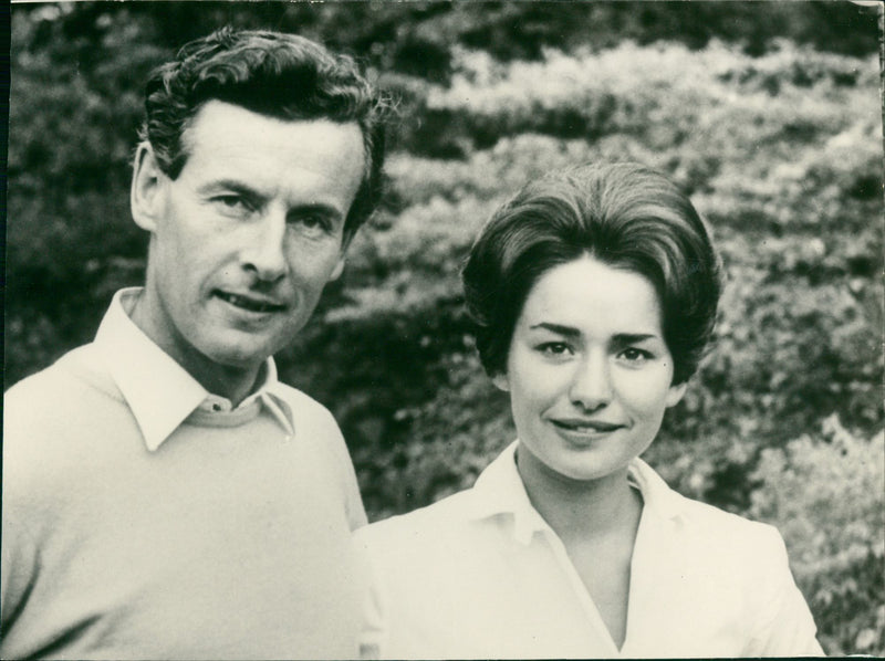 Peter Townsend and Marie Luce Jamagne - Vintage Photograph