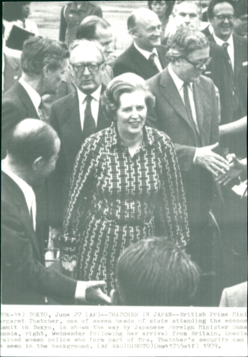 Margaret Thatcher - Vintage Photograph