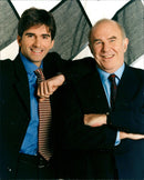 Clive James and Damon Hill - Vintage Photograph