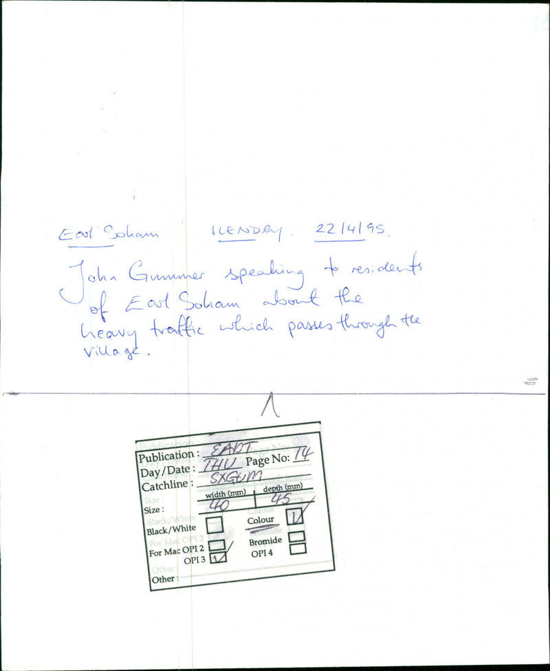 John Gummer - Vintage Photograph