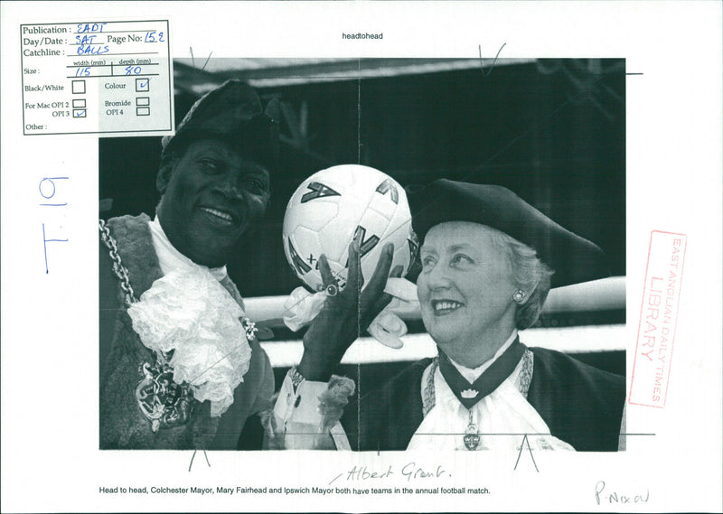 Albert Grant and Mary Fairhead - Vintage Photograph
