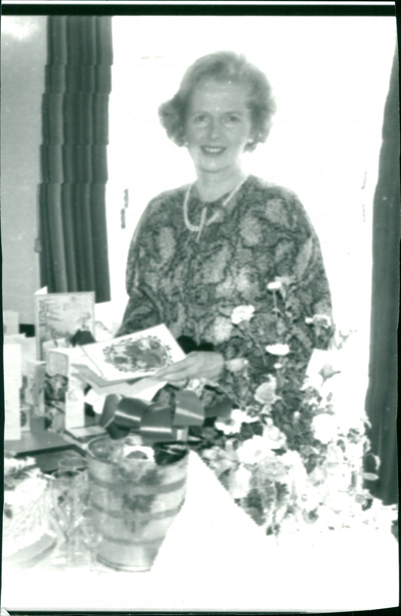 Margaret Thatcher, British Prime Minister - Vintage Photograph