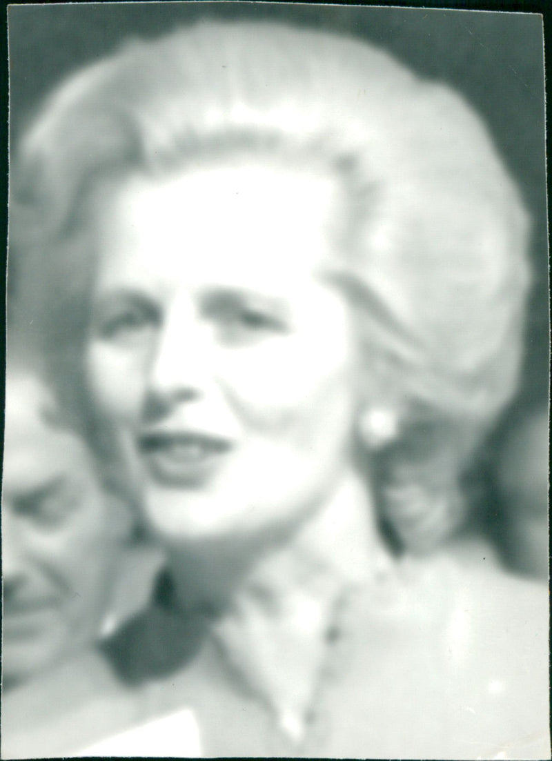 Margaret Thatcher - Vintage Photograph