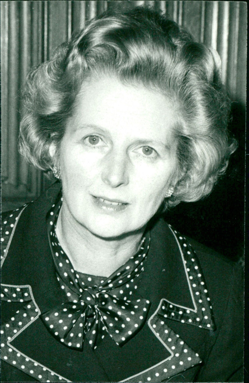 Margaret Thatcher - Vintage Photograph