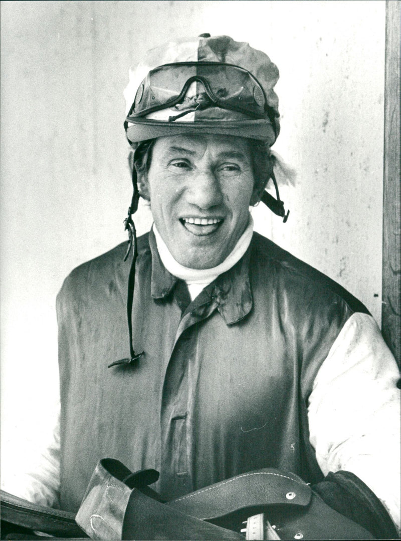 Paul Kallai, Professional jockey - Vintage Photograph