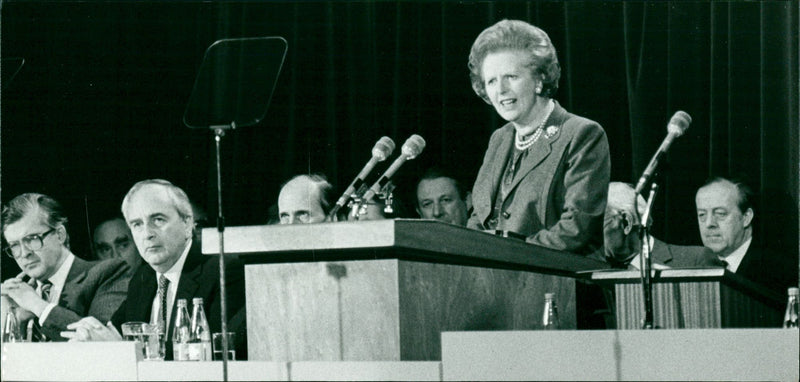 Margaret Thatcher - Vintage Photograph