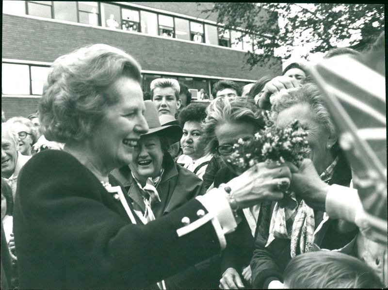 Margaret Thatcher - Vintage Photograph