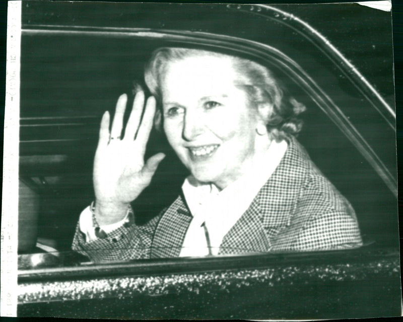 Margaret Thatcher - Vintage Photograph