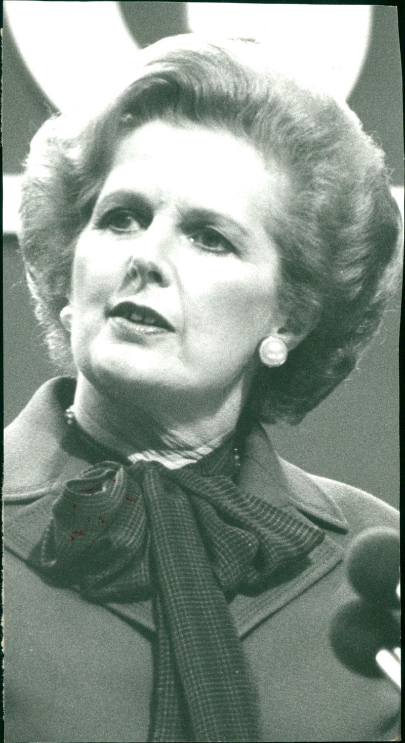 Margaret Thatcher - Vintage Photograph