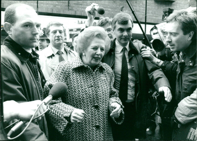 Margaret Thatcher - Vintage Photograph