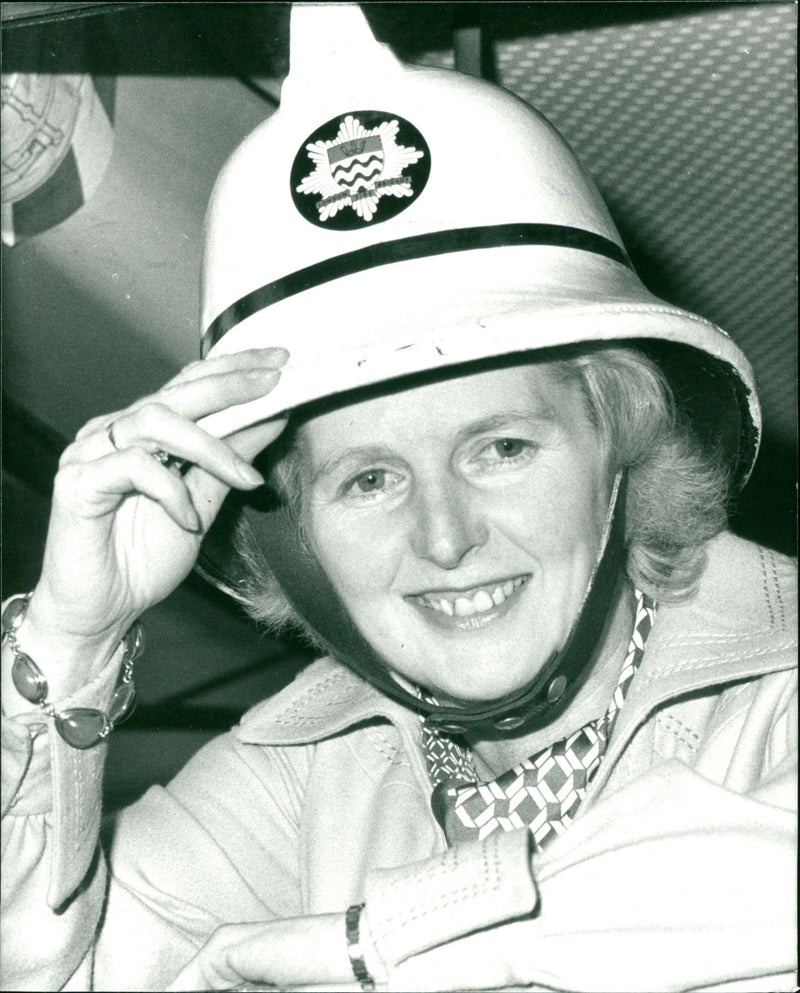 Margaret Thatcher, Conservative Party leader - Vintage Photograph