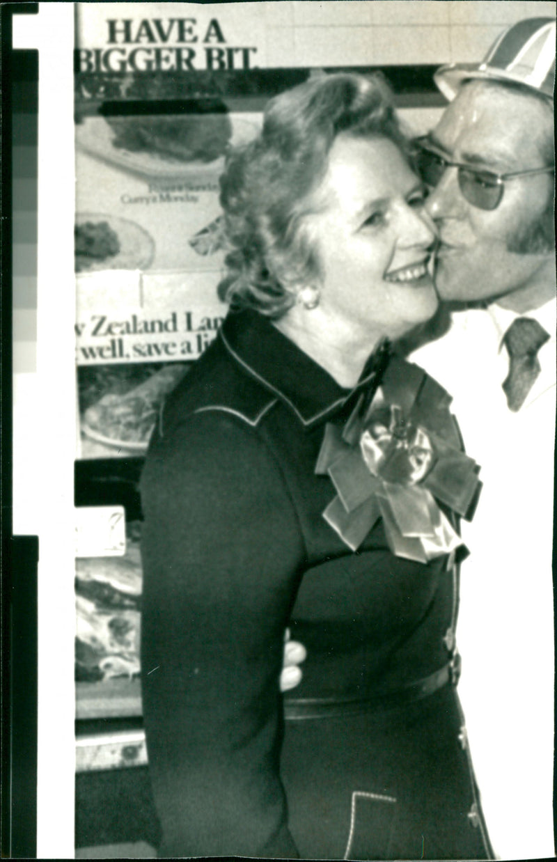 Margaret Thatcher, British Prime Minister - Vintage Photograph