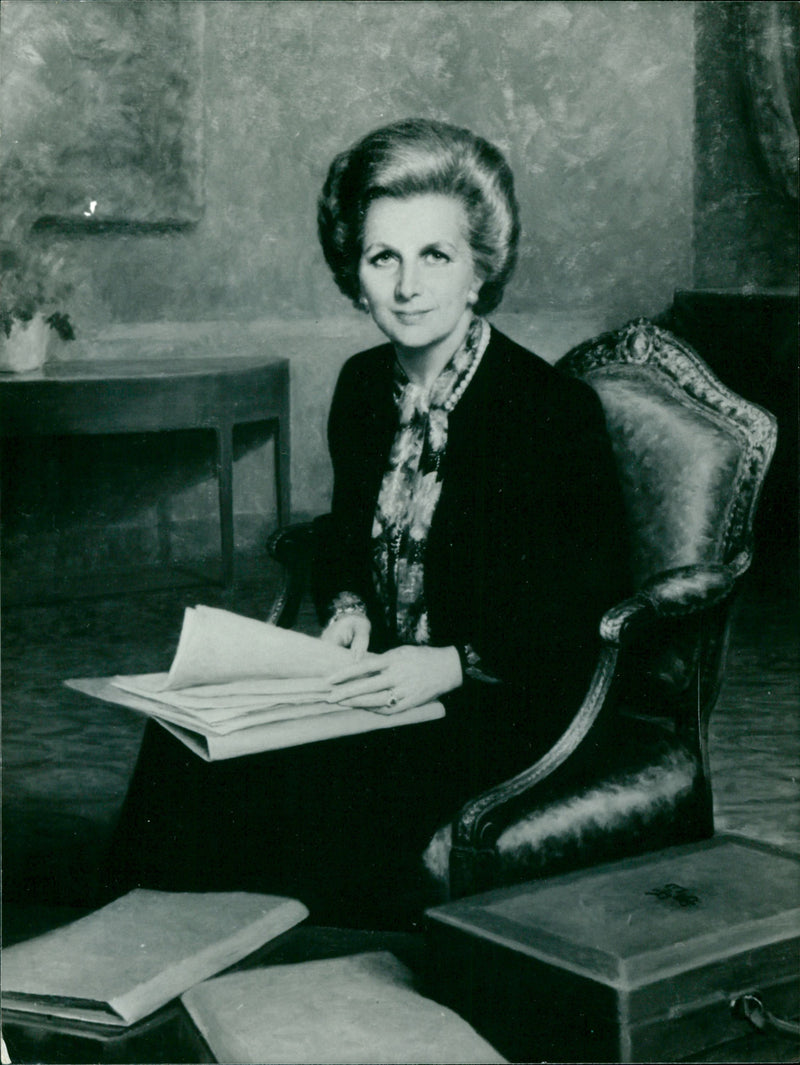 Margaret Thatcher - Vintage Photograph