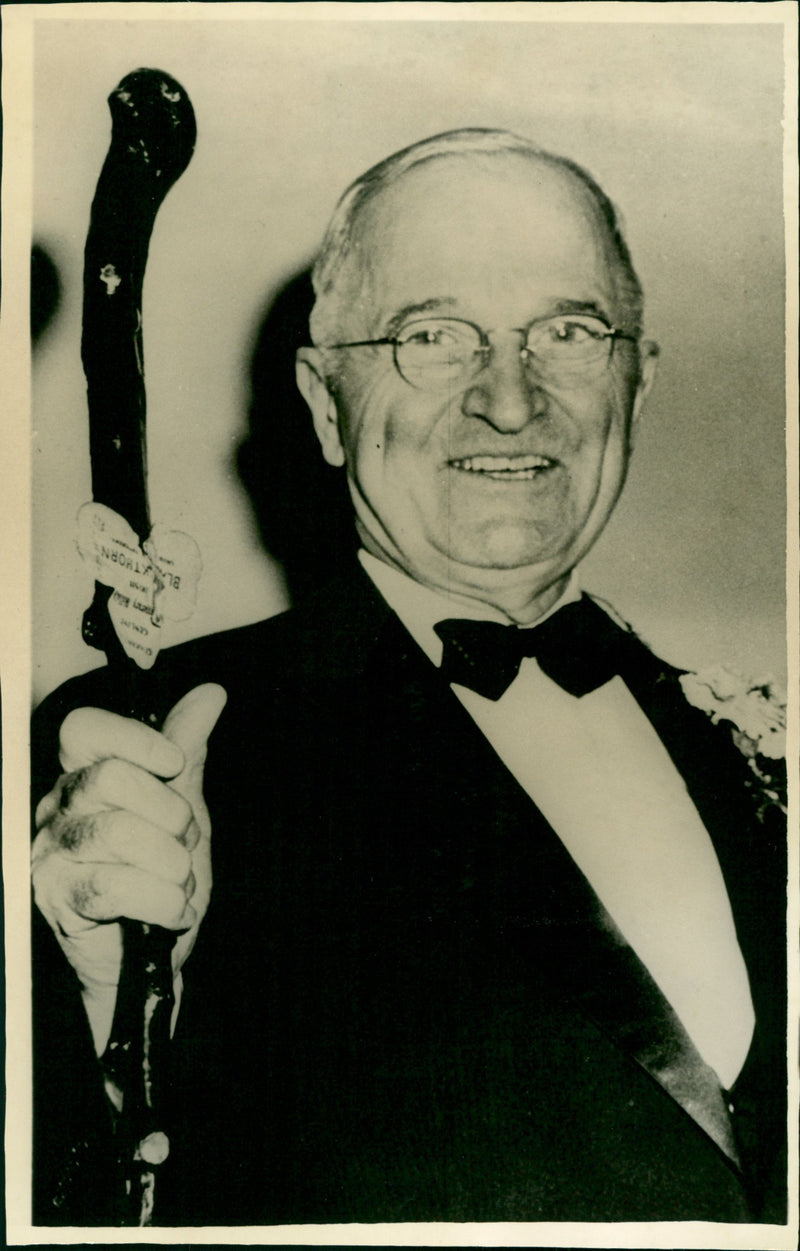 Harry S. Truman - Vintage Photograph