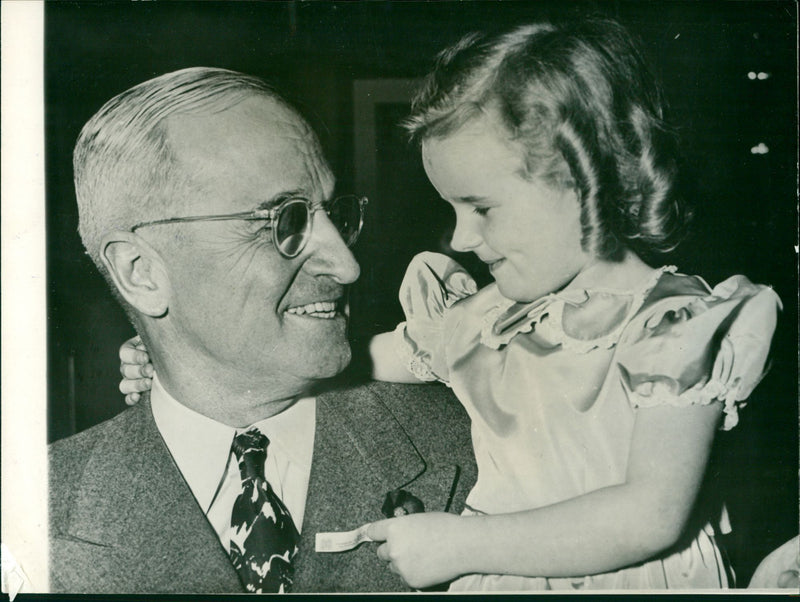 Harry S. Truman - Vintage Photograph