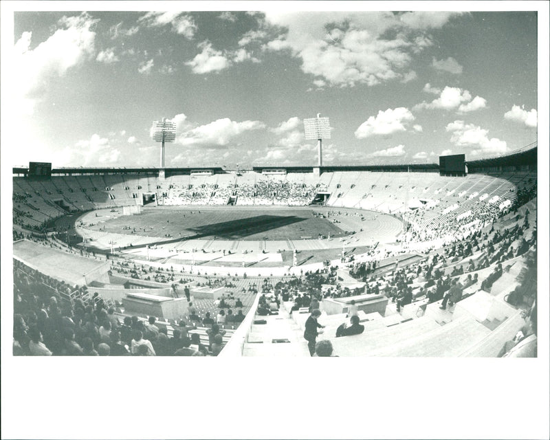 Lenin Stadium - Vintage Photograph