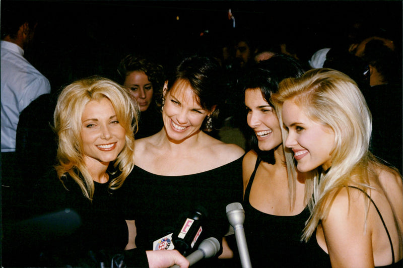 Lisa Hasslehoff, Alexandra Paul, Angie Harmon and Geena Lee Nolin - Vintage Photograph