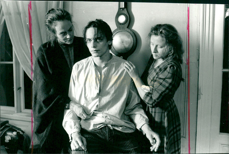 Agneta Ekmanner, Gerhard Hoberstorfer and Gunilla Röör. - Vintage Photograph