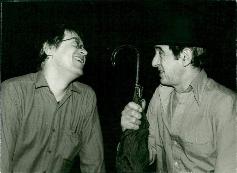 Charlie ElvegÃ¥rd and Tor Isedal - Vintage Photograph
