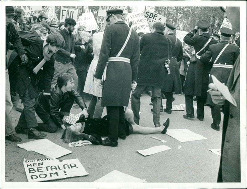 Real Demonstrations - Vintage Photograph