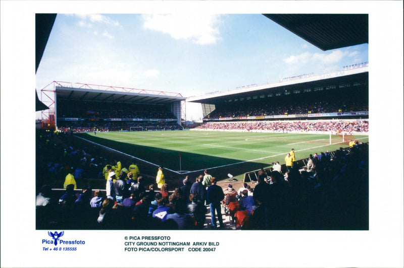 City Ground Nottingham - Vintage Photograph