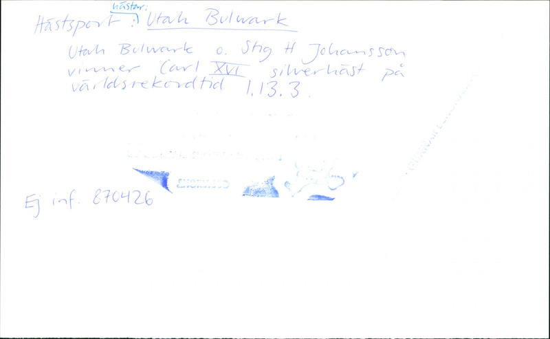 Utah Bulwark - Vintage Photograph